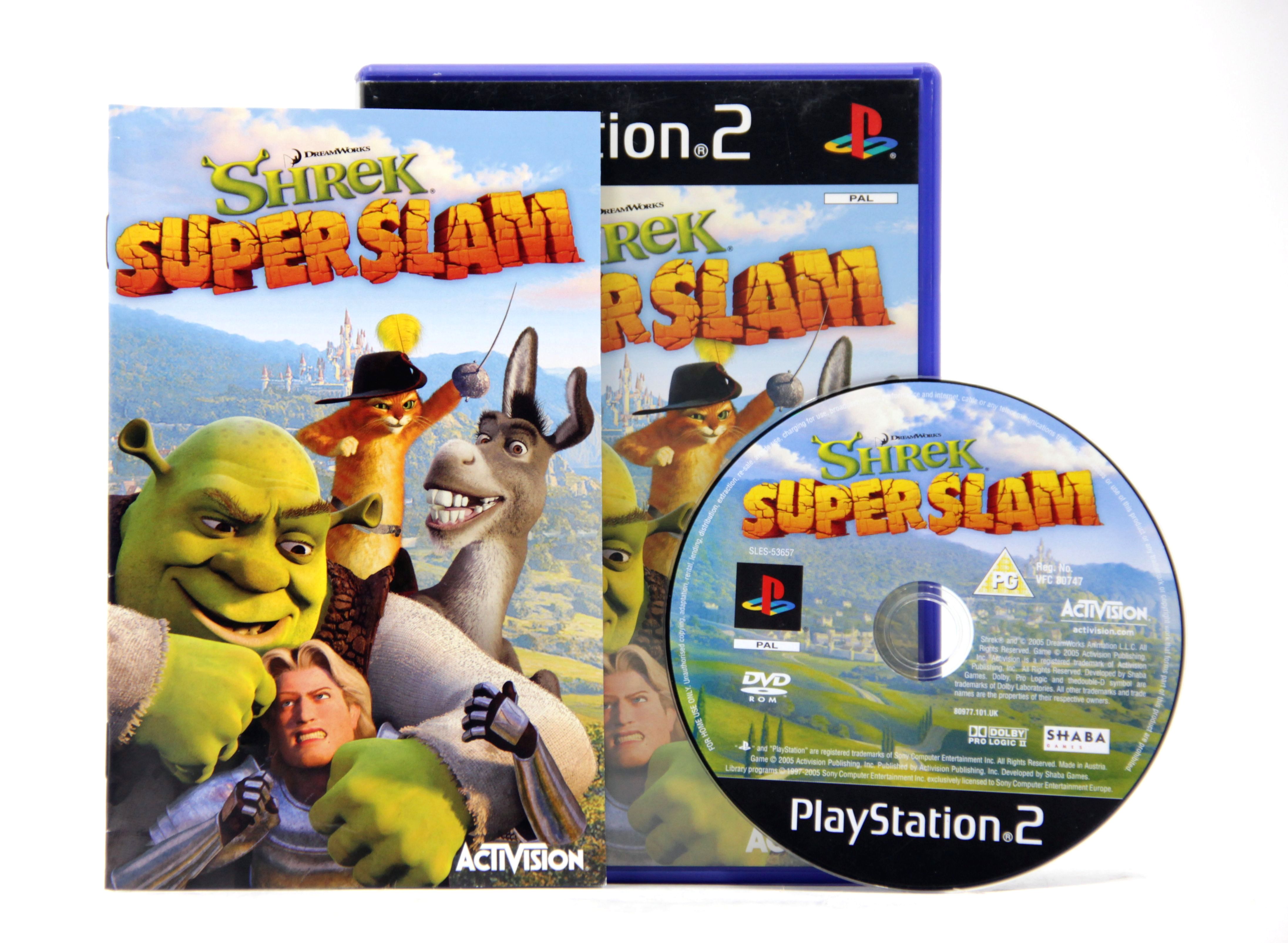 Купить игру Shrek SuperSlam (PS2, Английский язык), низкая цена, скидки -  Game Port