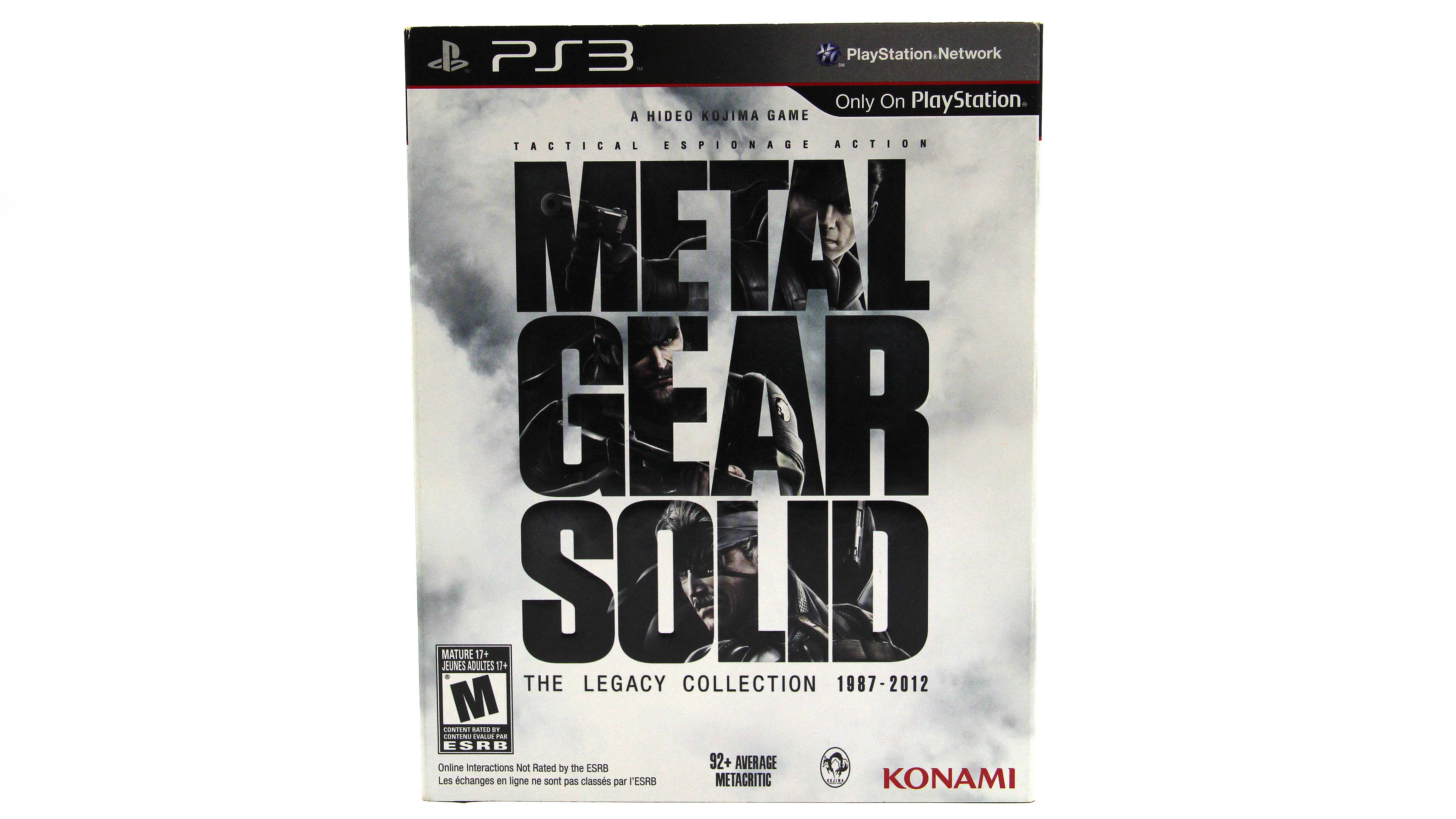 Купить игру Metal Gear Solid The Legacy Collection (PS3), низкая цена,  скидки - Game Port