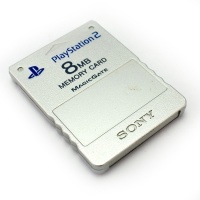 Карта памяти Memory Card Silver 8 MB для PS2