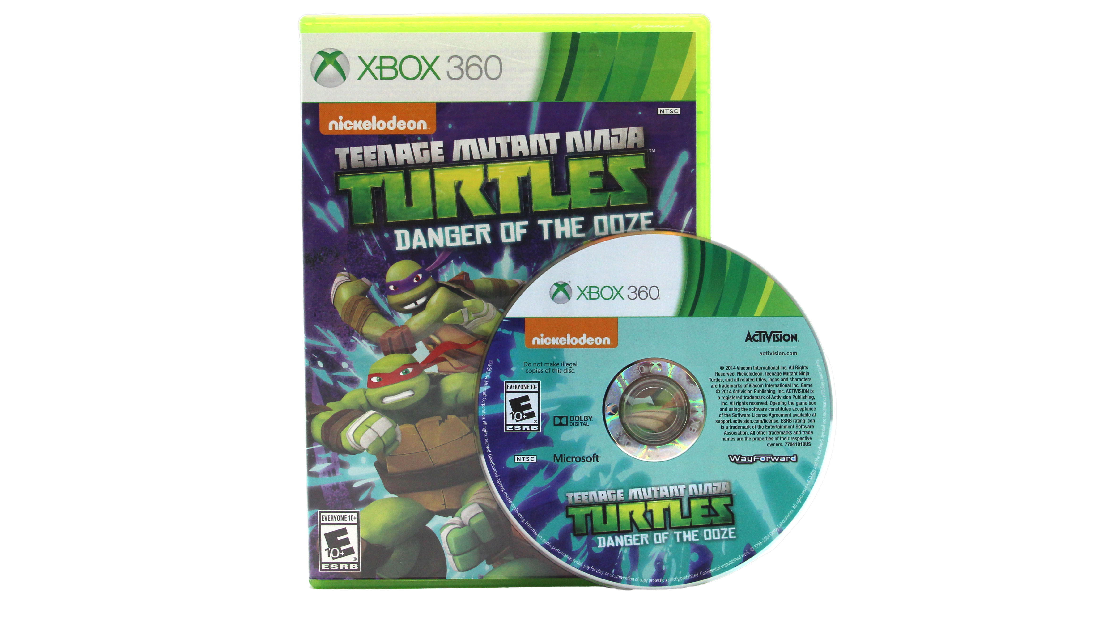 Купить игру Teenage Mutant Ninja Turtles Danger of the Ooze (Xbox 360),  низкая цена, скидки - Game Port