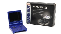 Игровая приставка Nintendo Game Boy Advance SP [ AGS-001 ] Blue В коробке Б/У