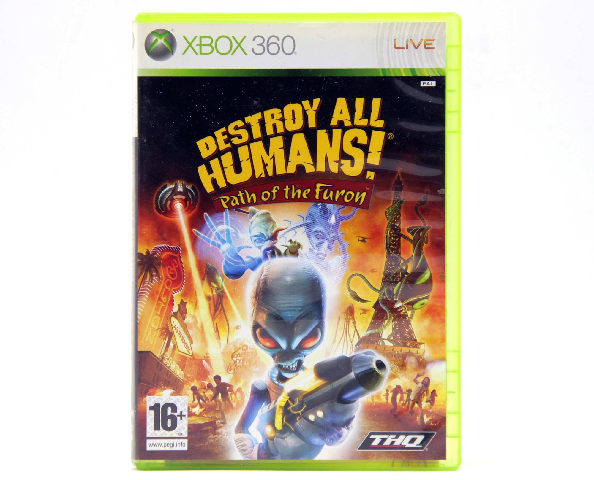 Купить игру Destroy All Humans! Path of the Furon (Xbox 360), низкая цена,  скидки - Game Port