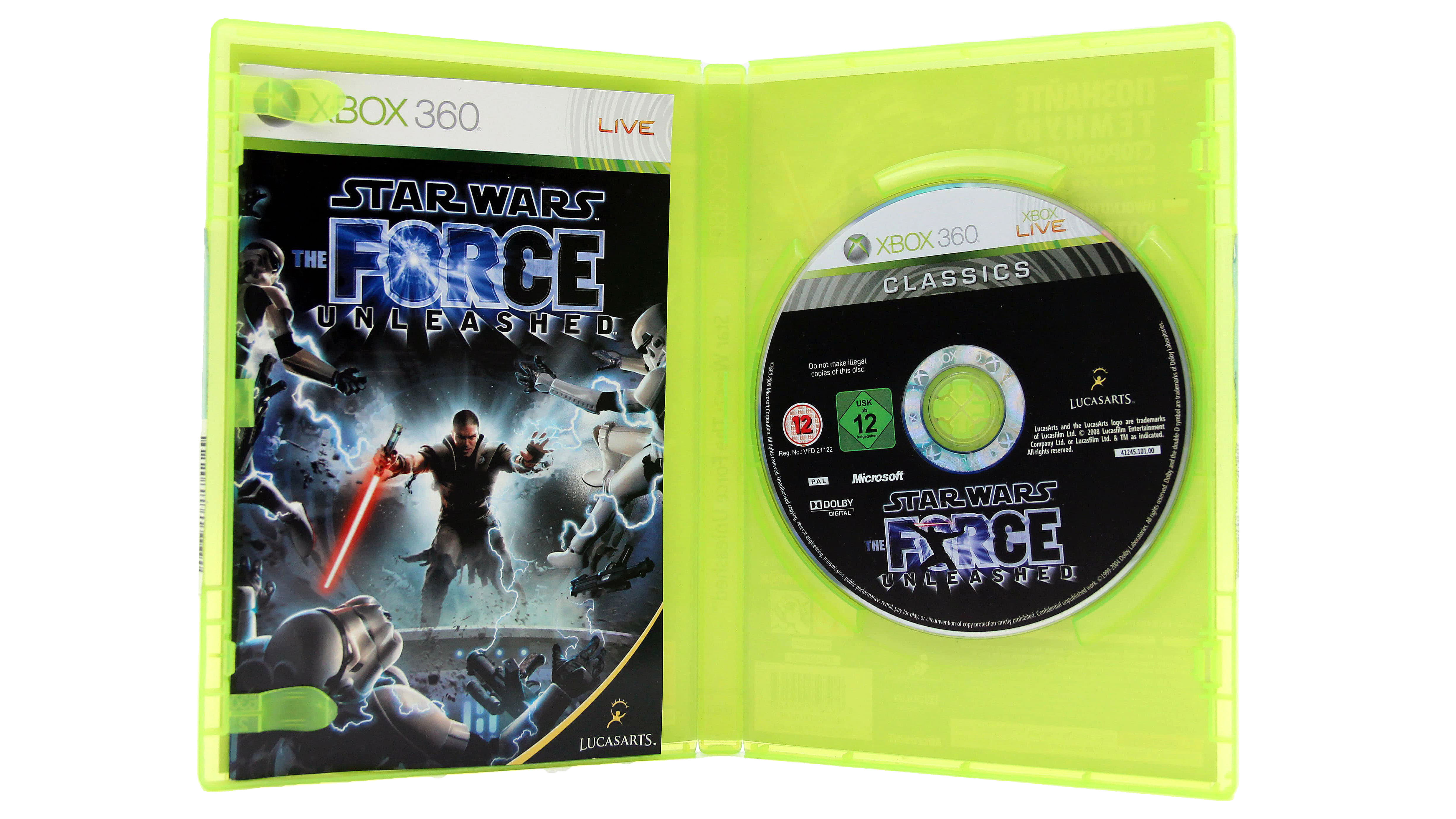 Купить игру Star Wars the Force Unleashed (Xbox 360) , низкая цена, скидки  - Game Port