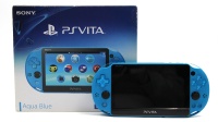 Игровая приставка Sony PlayStation Vita Slim 32 Gb Aqua Blue HEN В Коробке