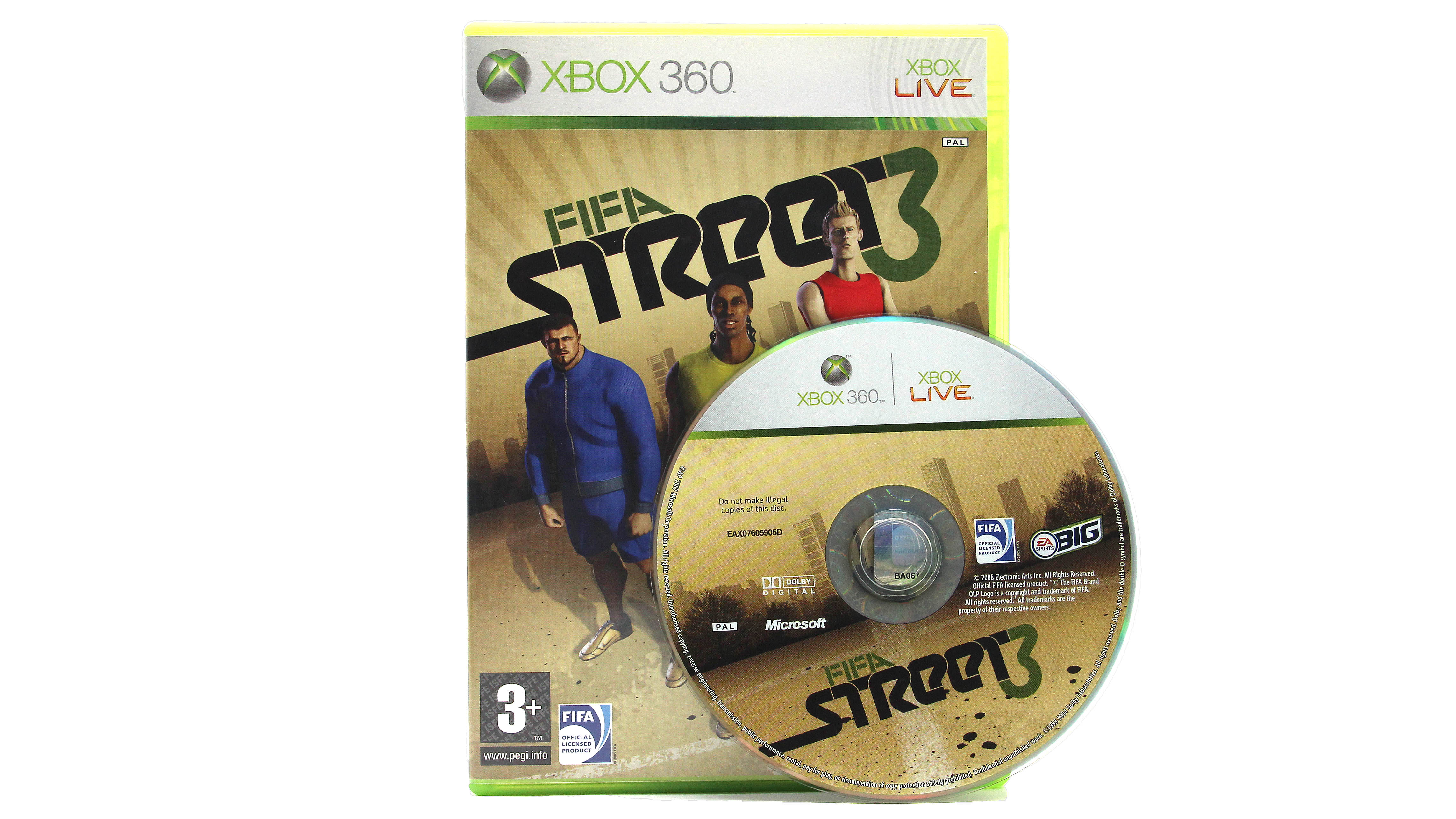 Купить игру FIFA Street 3 для Xbox 360 (Английский язык), низкая цена,  скидки - Game Port