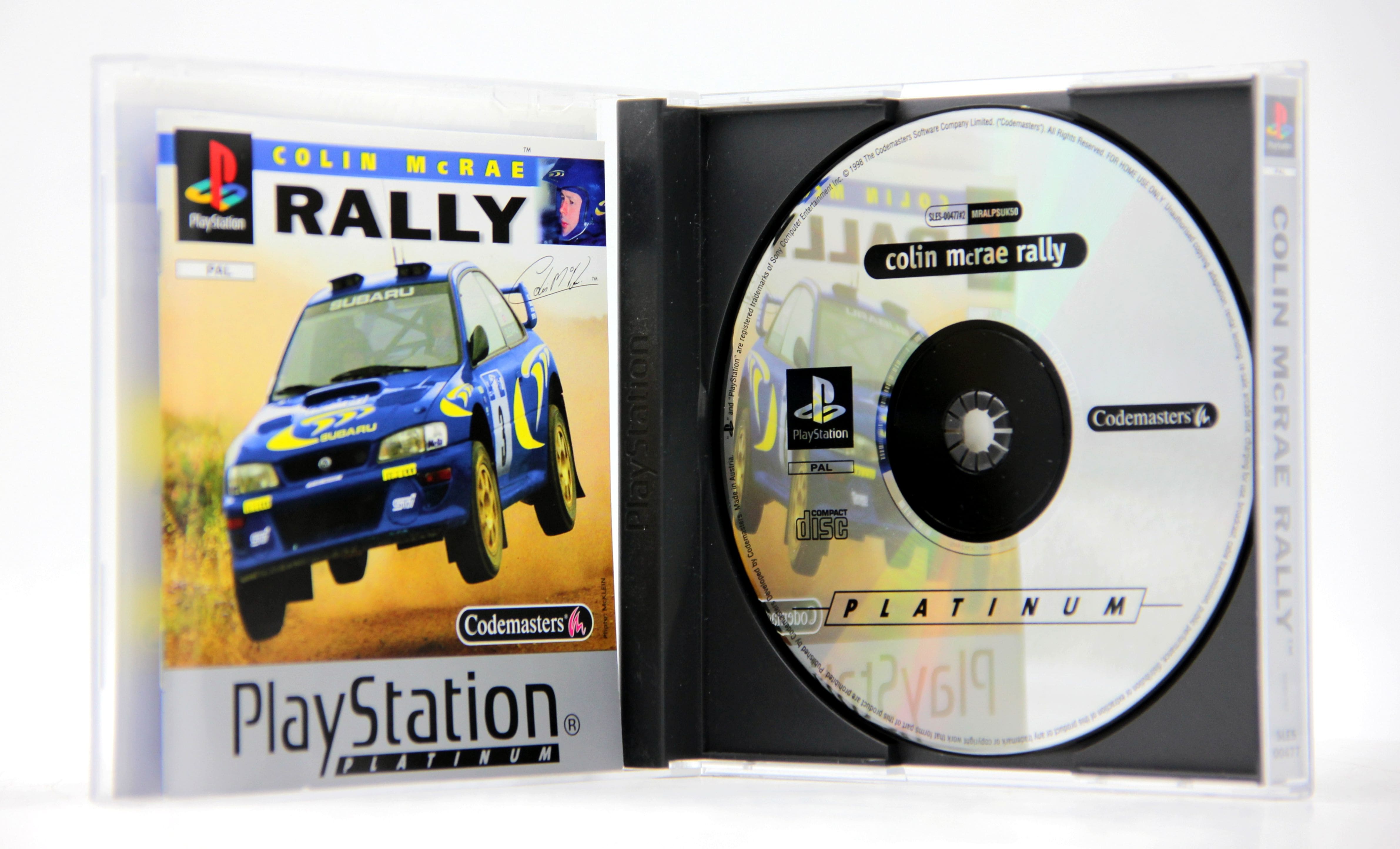 Купить игру Colin McRAE Rally (Platinum, PS1), низкая цена, скидки - Game  Port