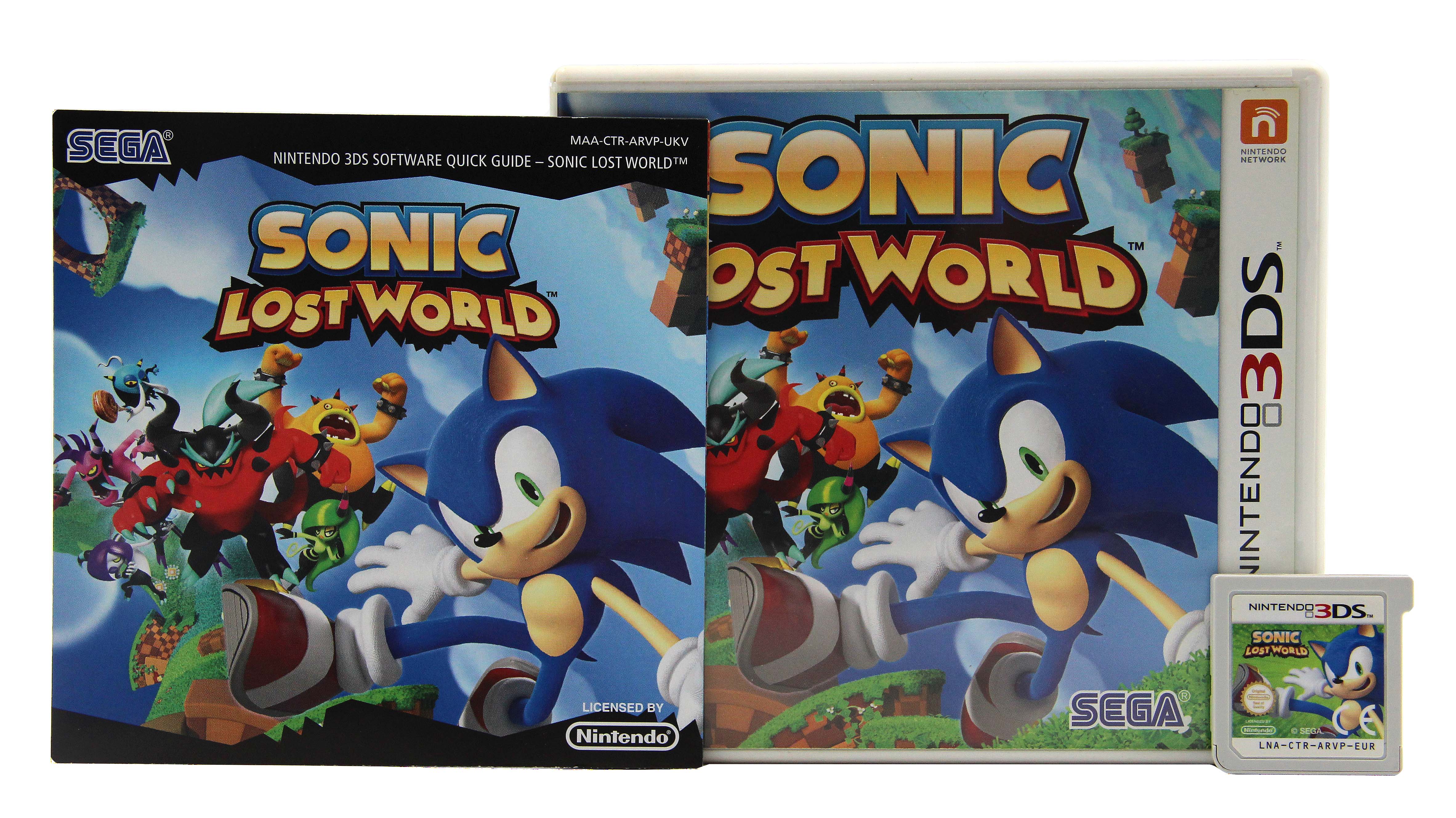 Купить игру Sonic Lost World (Nintendo 3DS), низкая цена, скидки - Game Port