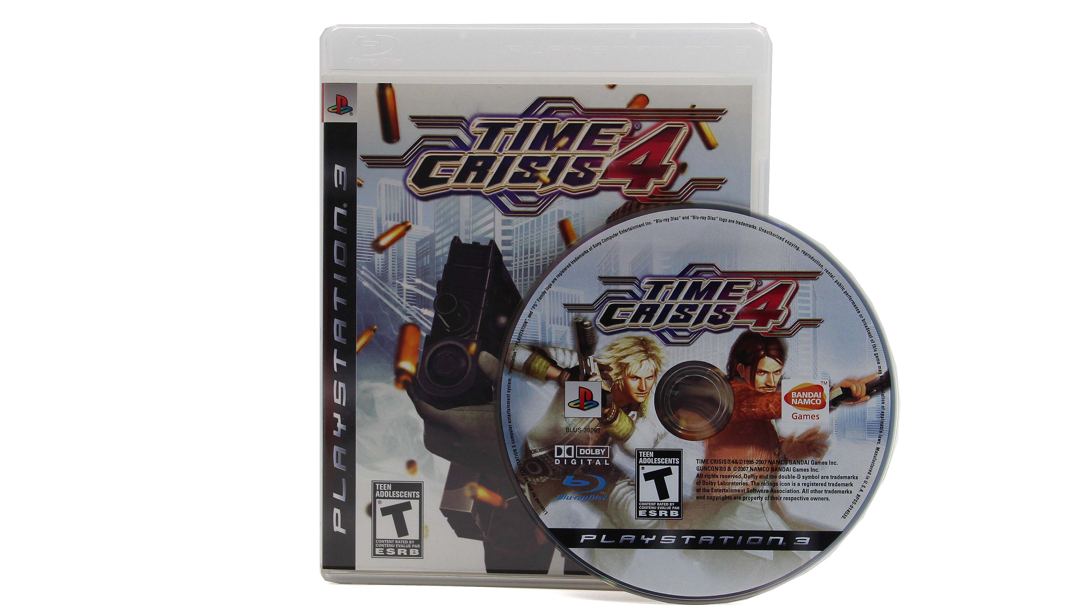 Купить Пистолет GunCon 3 + Time Crisis 4 + Датчики для PS3, цена, скидки -  Game Port