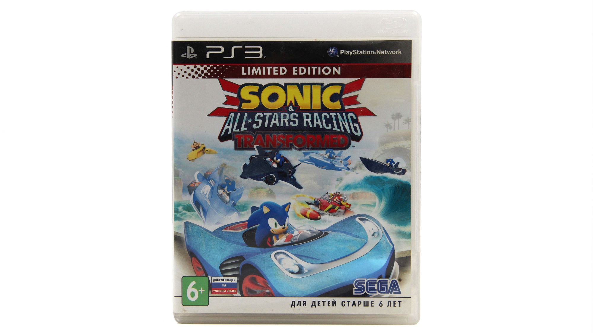 Купить игру Sonic All Stars Racing Transformed (PS3), низкая цена, скидки -  Game Port