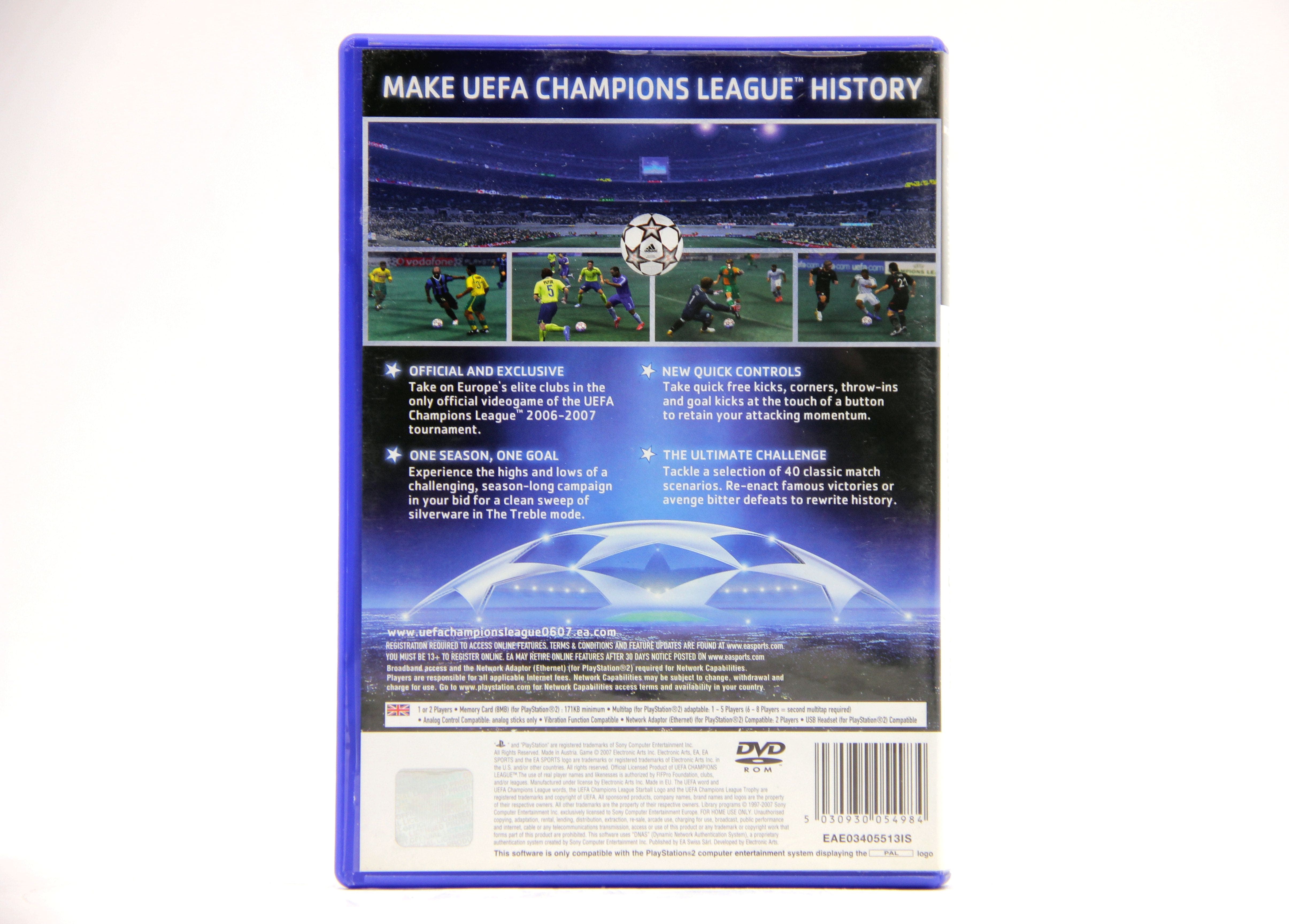 Купить игру UEFA Champions League 2006-2007 (PS2), низкая цена, скидки -  Game Port