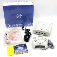 Игровая приставка Sega Dreamcast (HKT-3030) Белая В Коробке