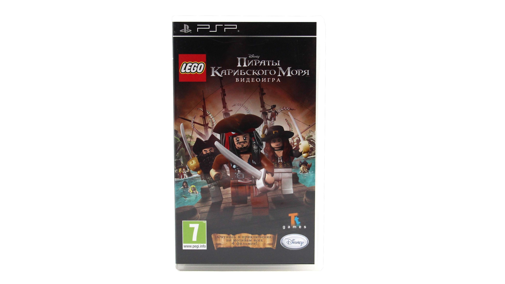 Купить игру LEGO Pirates of the Caribbean: The Video Game (Пираты  Карибского Моря Видеоигра) (PSP), низкая цена, скидки - Game Port