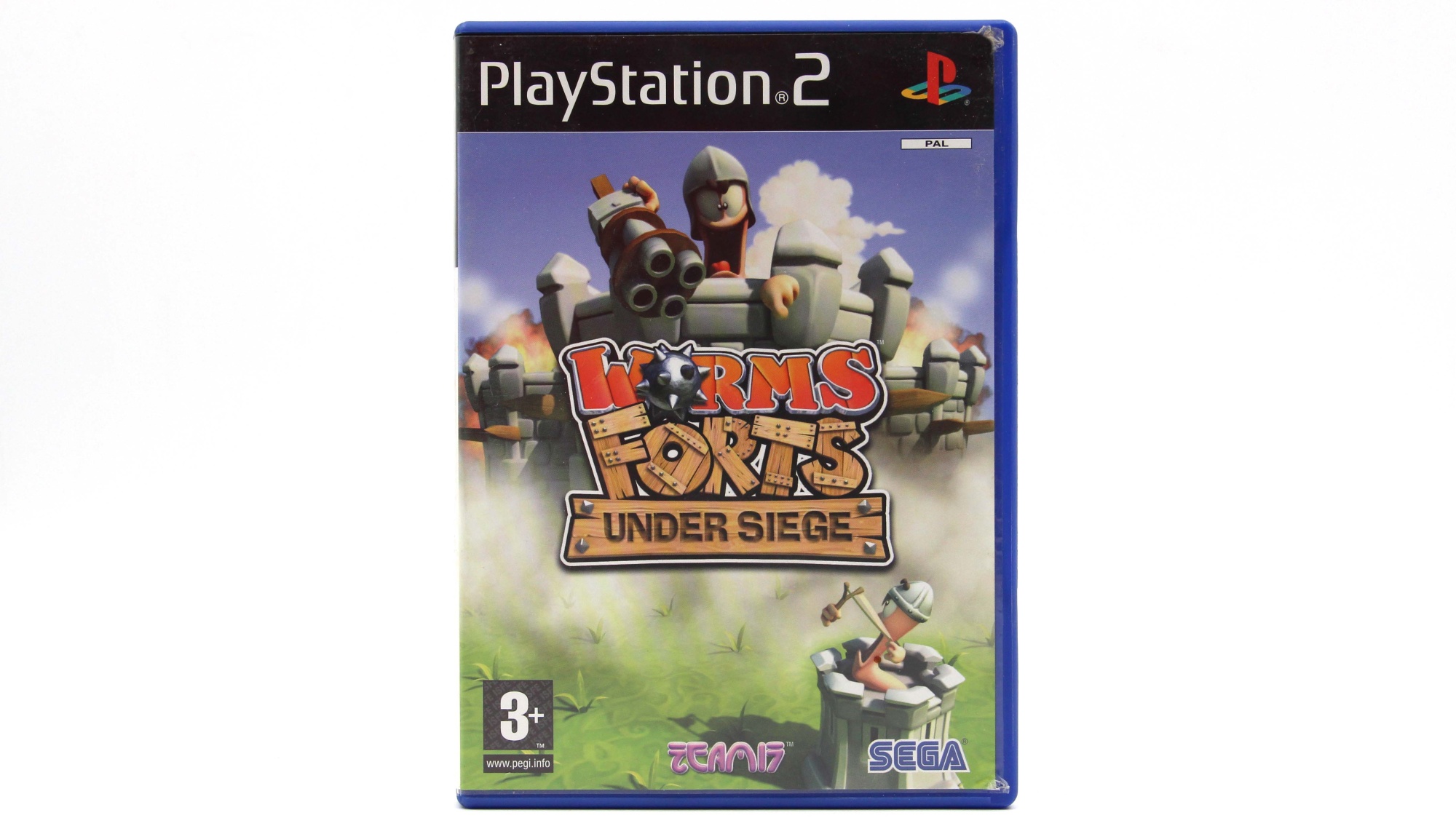 Купить игру Worms Forts Under Siege (PS2), низкая цена, скидки - Game Port