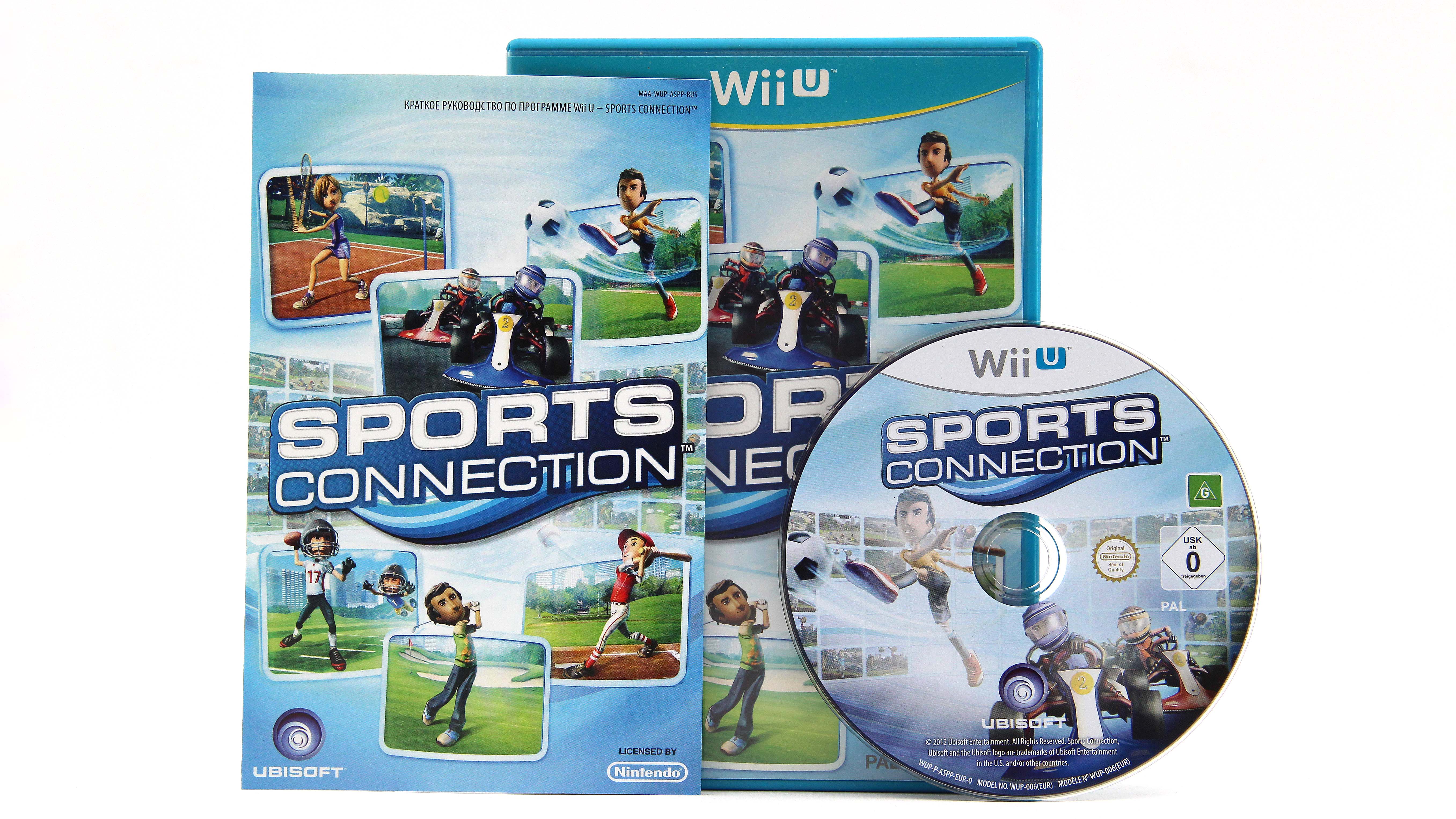 Nintendo Wii Fishing. Sports connection. Sport connect