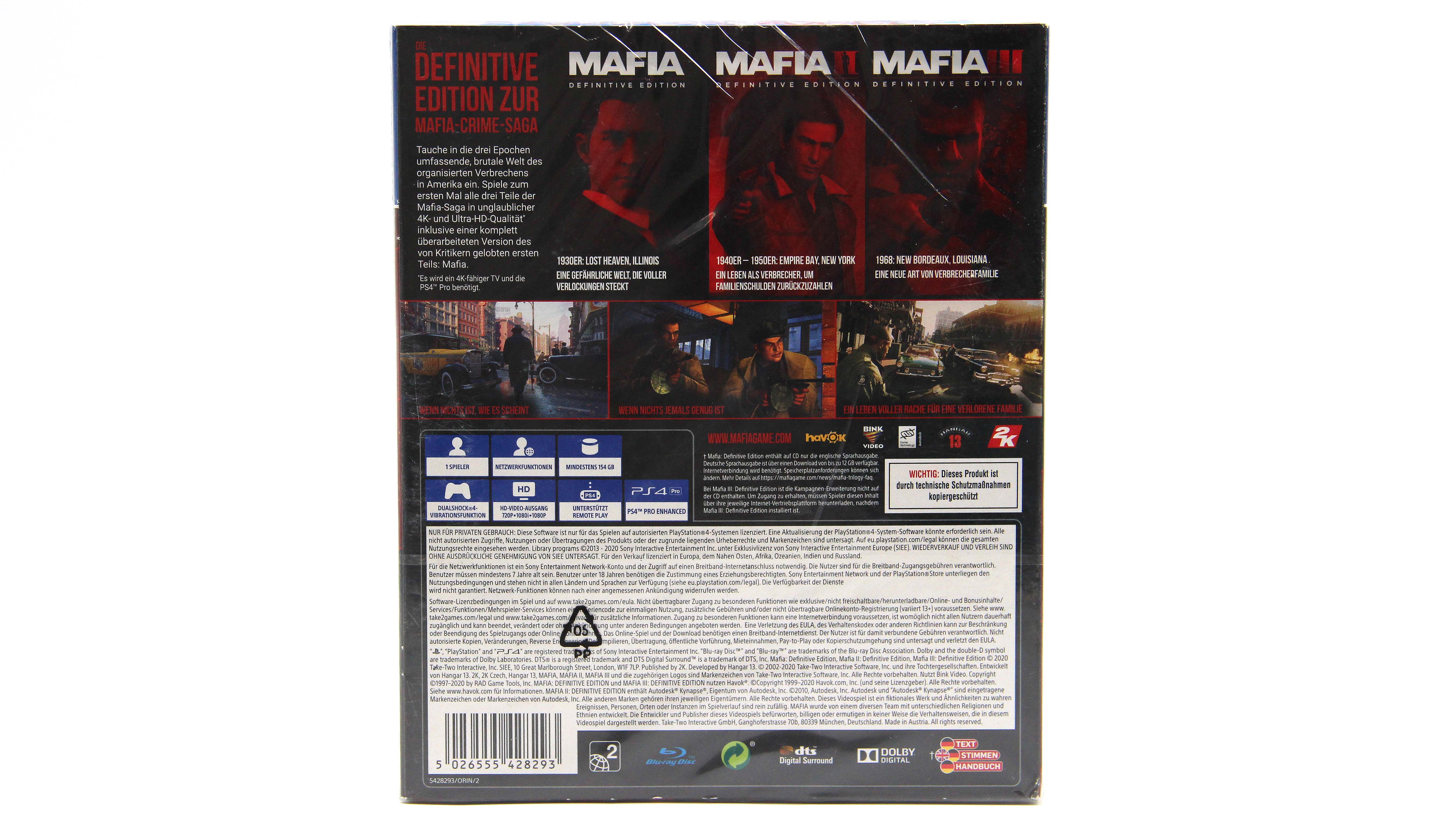 Купить игру Mafia Trilogy (PS4/PS5, Новая), низкая цена, скидки - Game Port