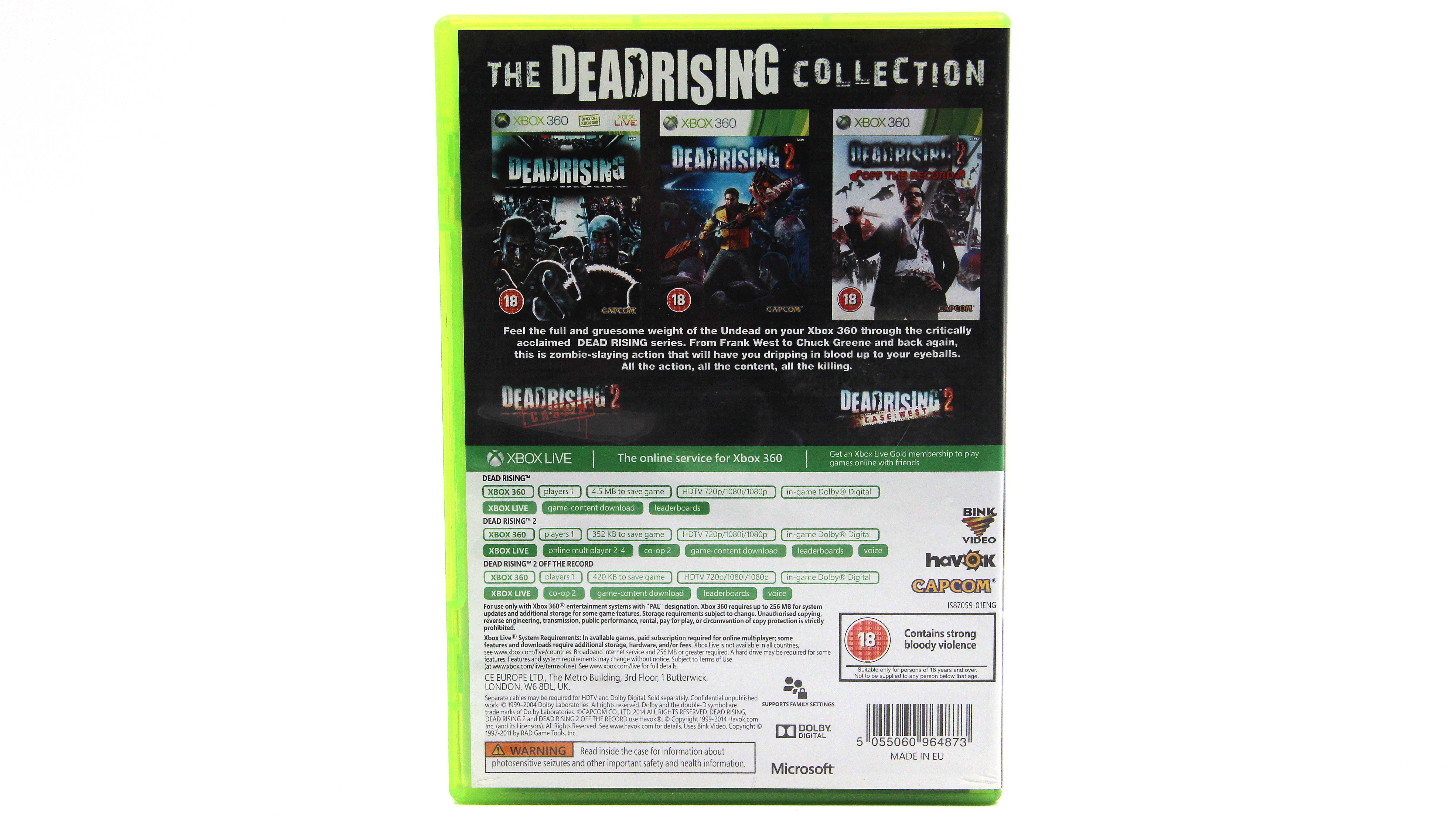 Купить игру Dead Rising Collection (Xbox 360, Английский язык), низкая  цена, скидки - Game Port