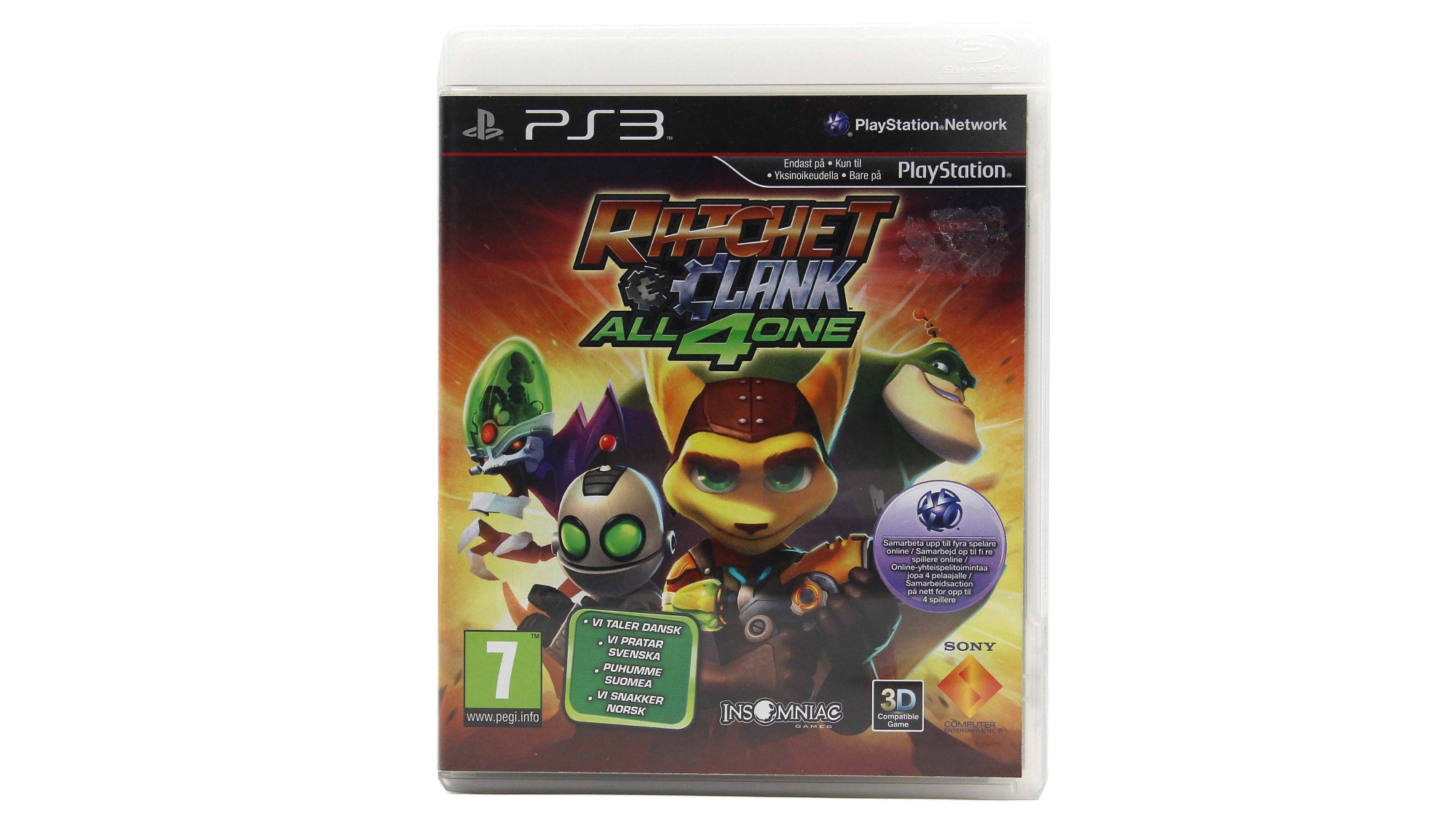 Купить игру Ratchet & Clank All 4 One (PS3, Английский язык), низкая цена,  скидки - Game Port