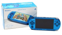 Игровая приставка Sony PSP 3008 Slim 32 Gb Blue В коробке