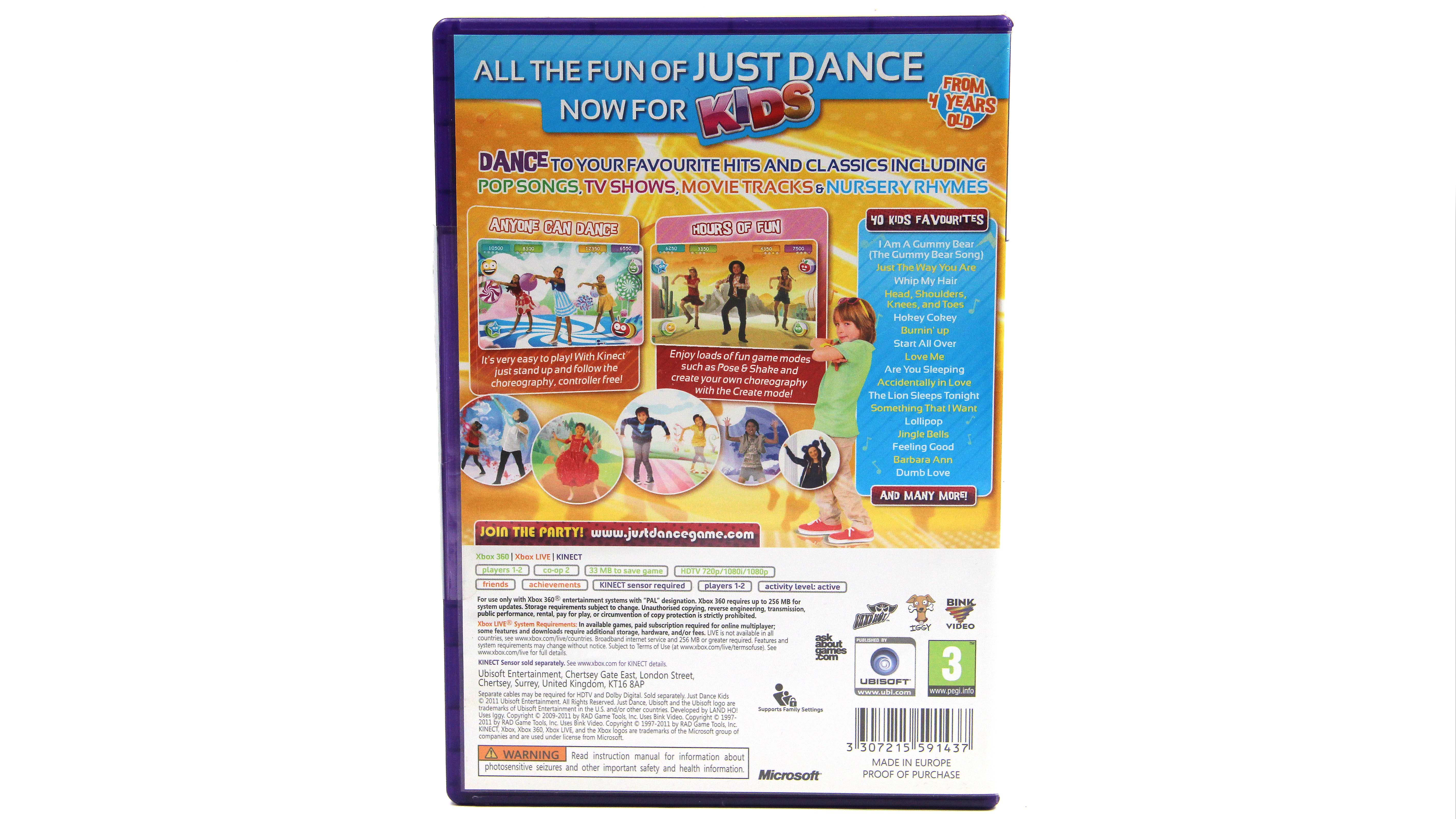 Купить игру Just Dance Kids (Xbox 360, Kinect), низкая цена, скидки - Game  Port