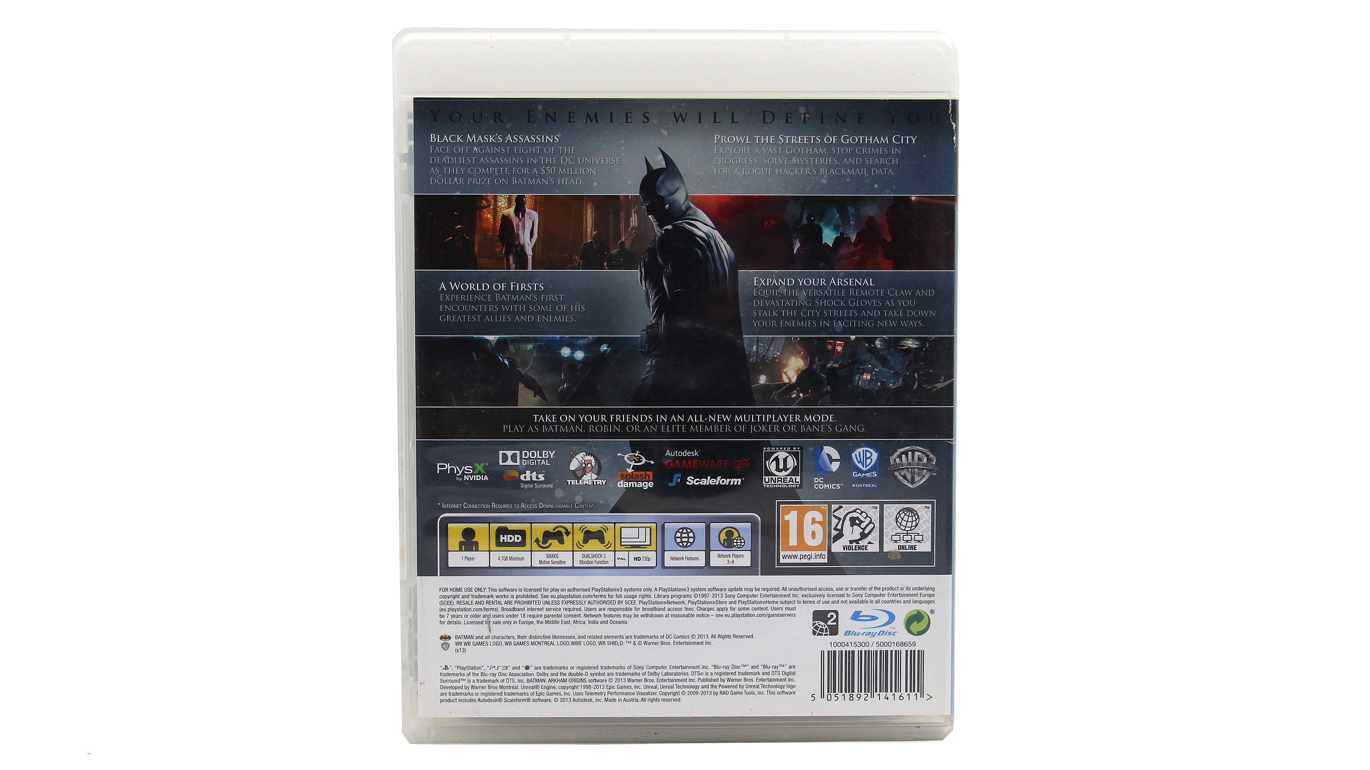 Купить игру Batman Arkham Origins (PS3, Английский язык), низкая цена,  скидки - Game Port