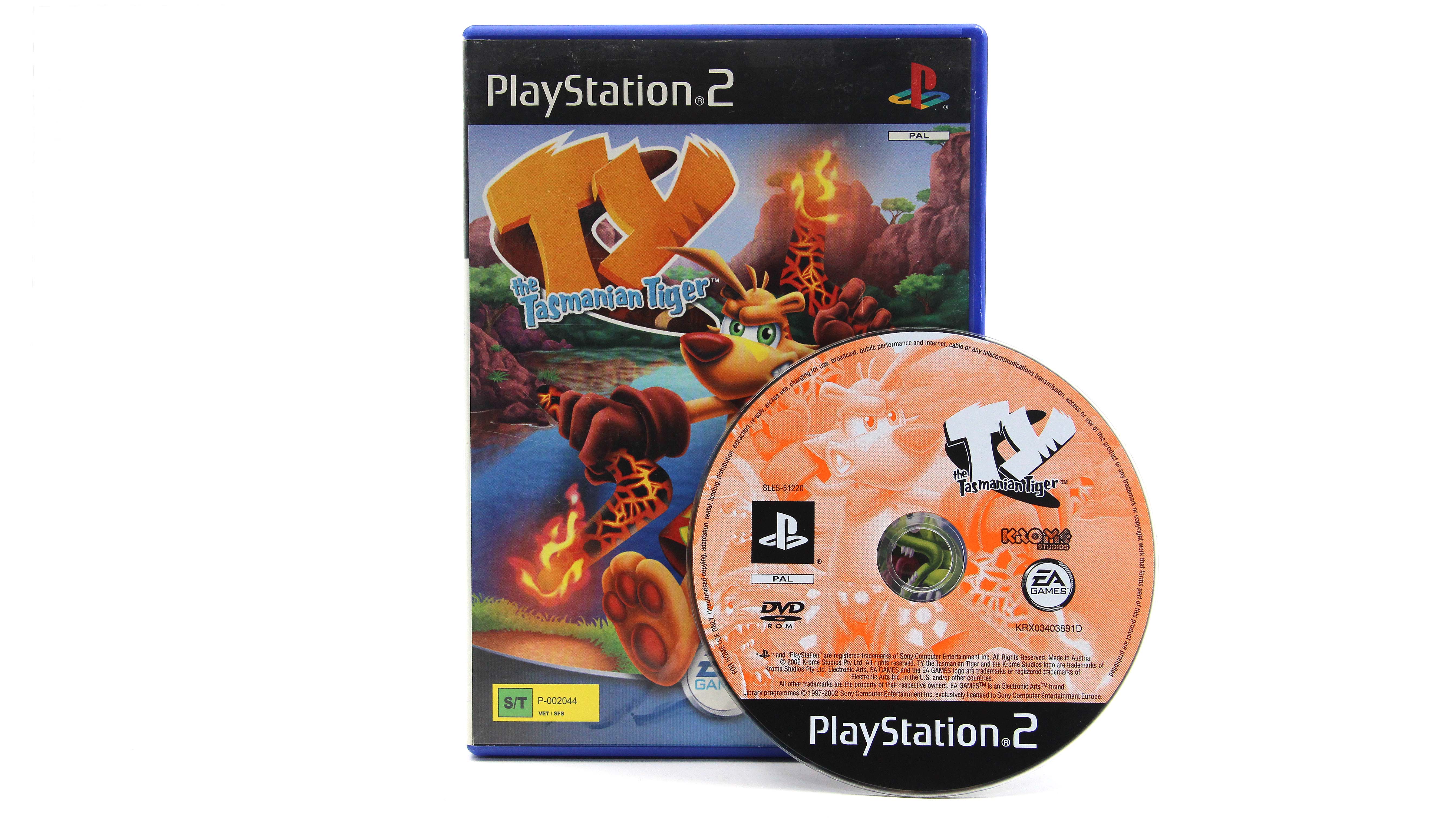 TY the Tasmanian Tiger PS2