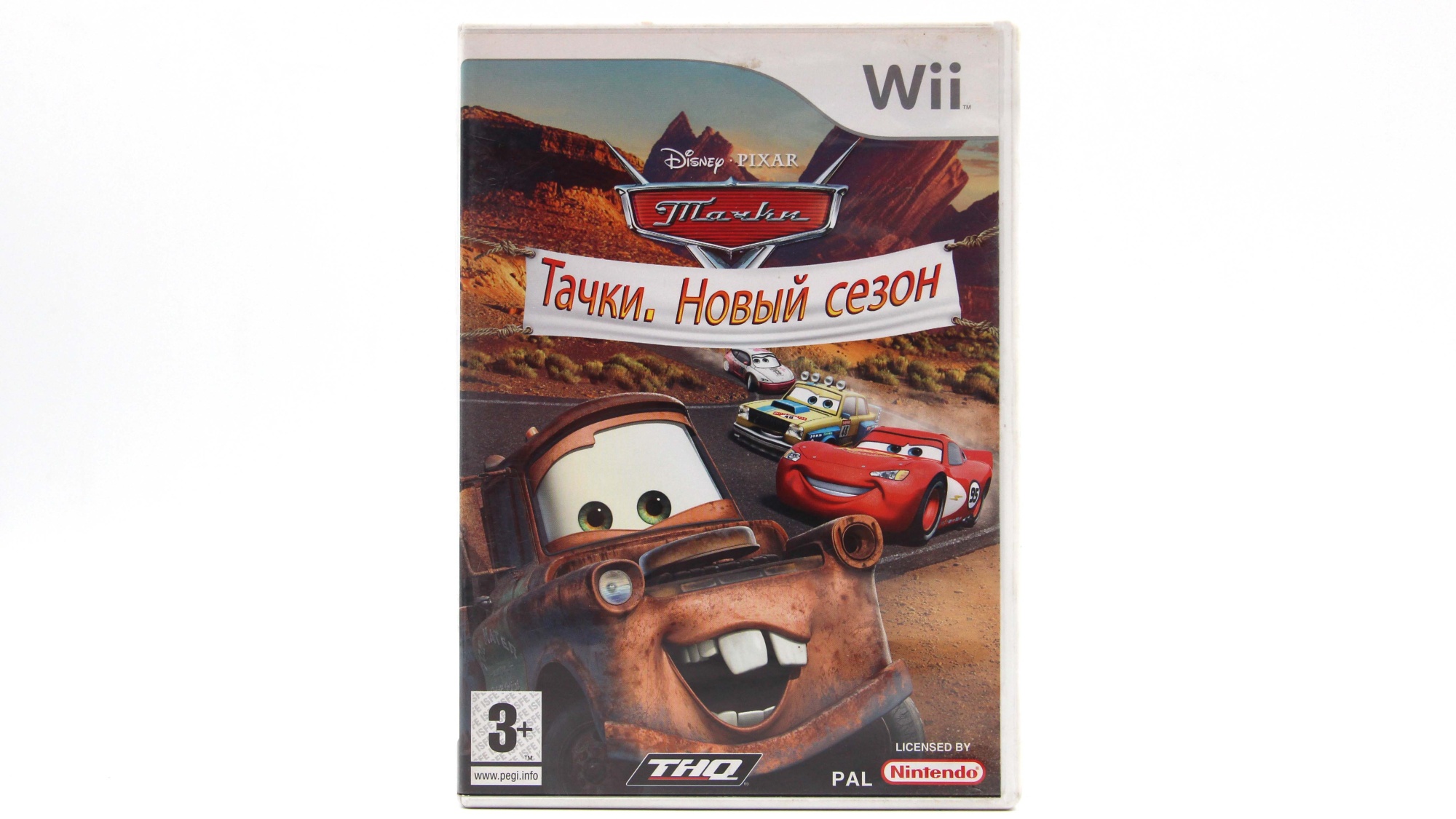 Купить игру Cars Mater-National Championship (Тачки-Новый Сезон) (Nintendo  Wii), низкая цена, скидки - Game Port