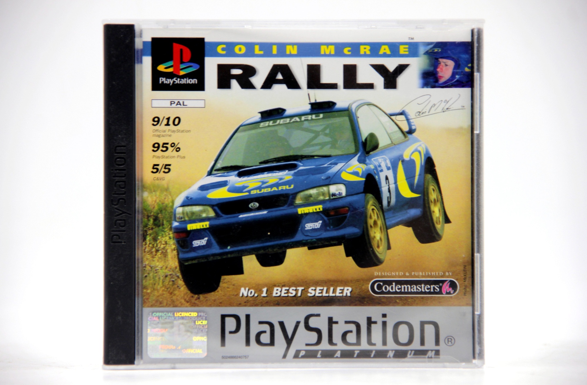 Купить игру Colin McRAE Rally (Platinum, PS1), низкая цена, скидки - Game  Port