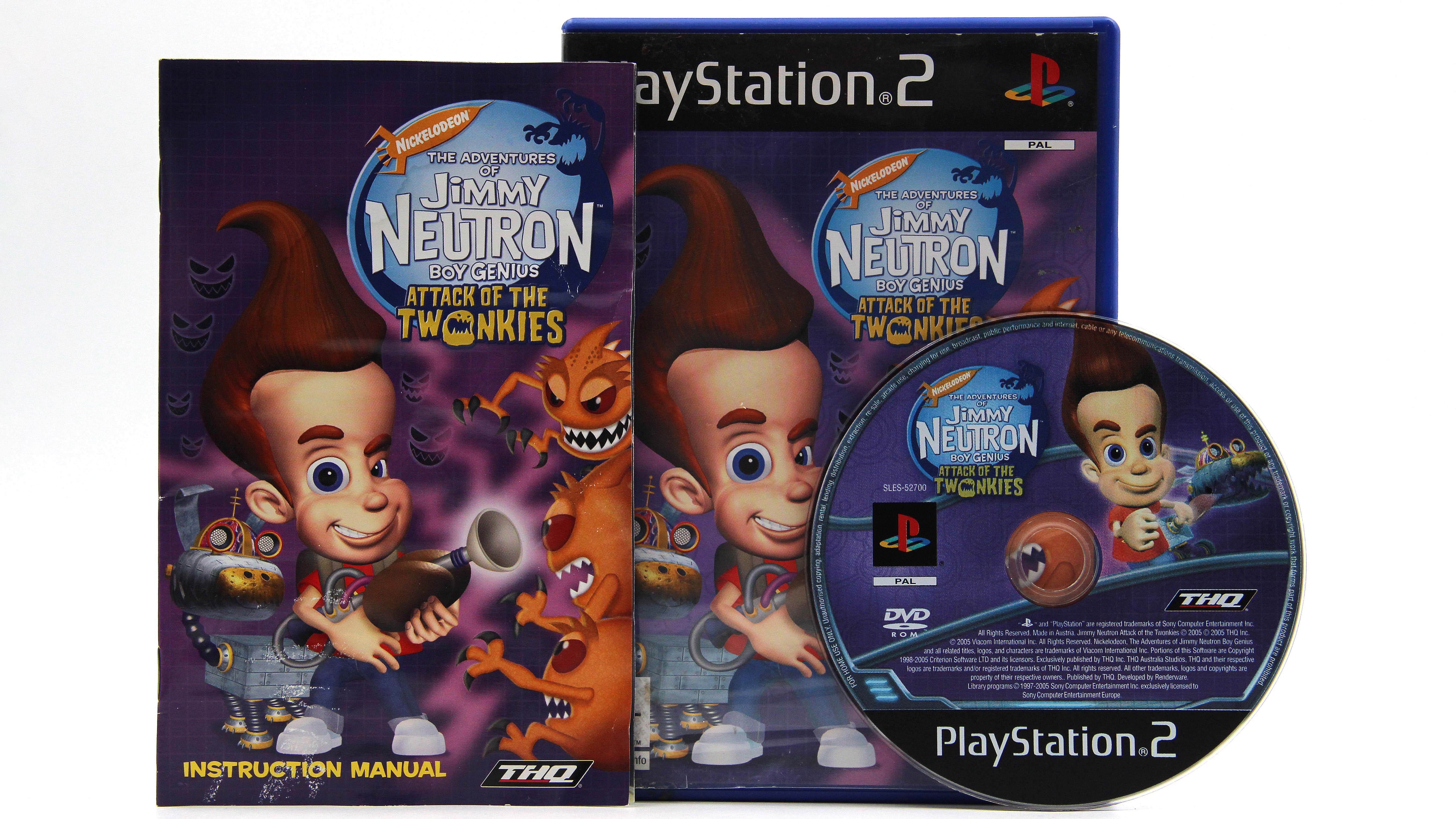 Купить игру Jimmy Neutron Attack of the Twonkies (PS2), низкая цена, скидки  - Game Port