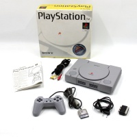 Игровая приставка Sony PlayStation 1 [ SCPH 5502 ] в коробке Б/У 