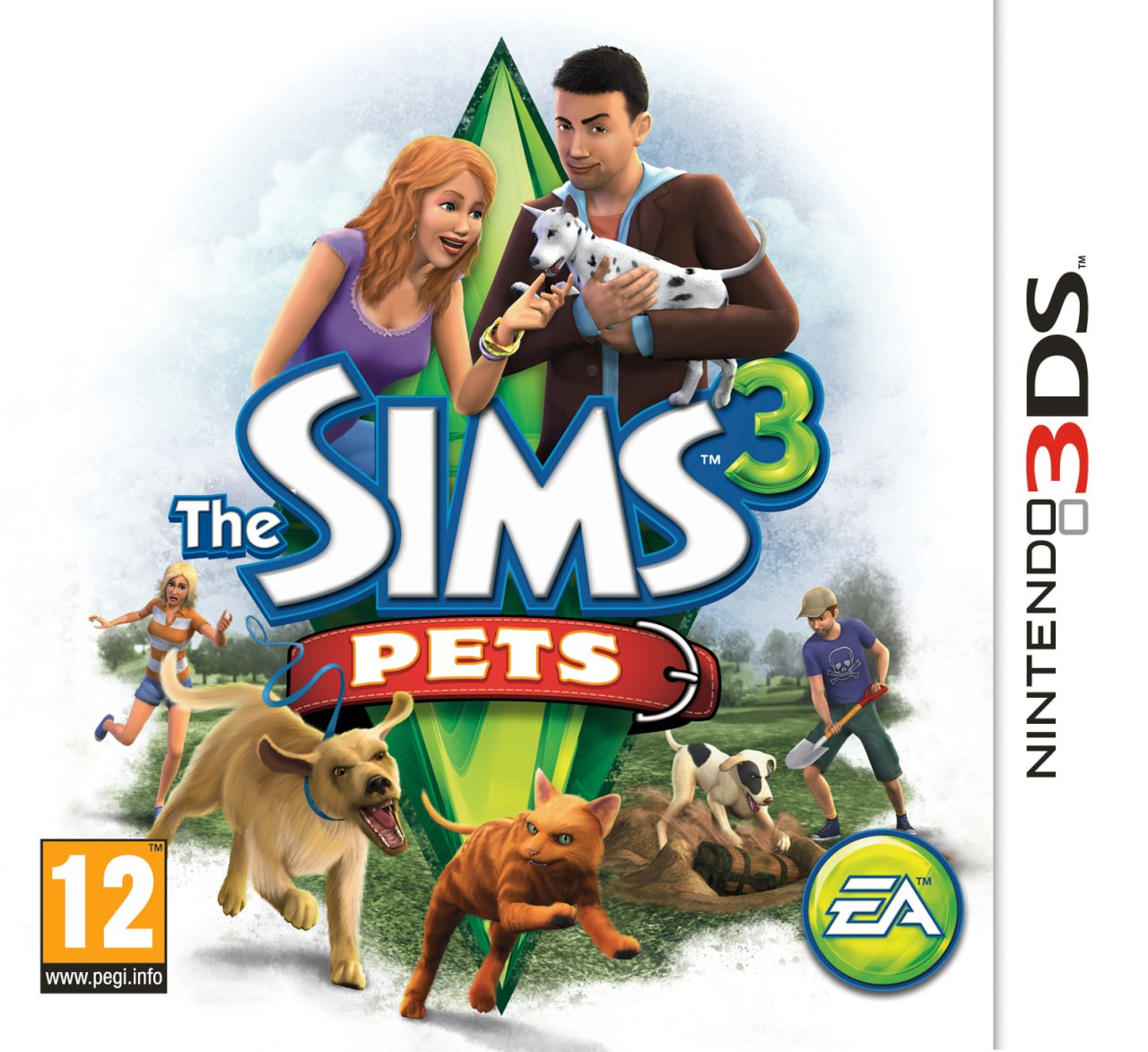 Купить игру The Sims 3 Pets (Nintendo 3DS), низкая цена, скидки - Game Port