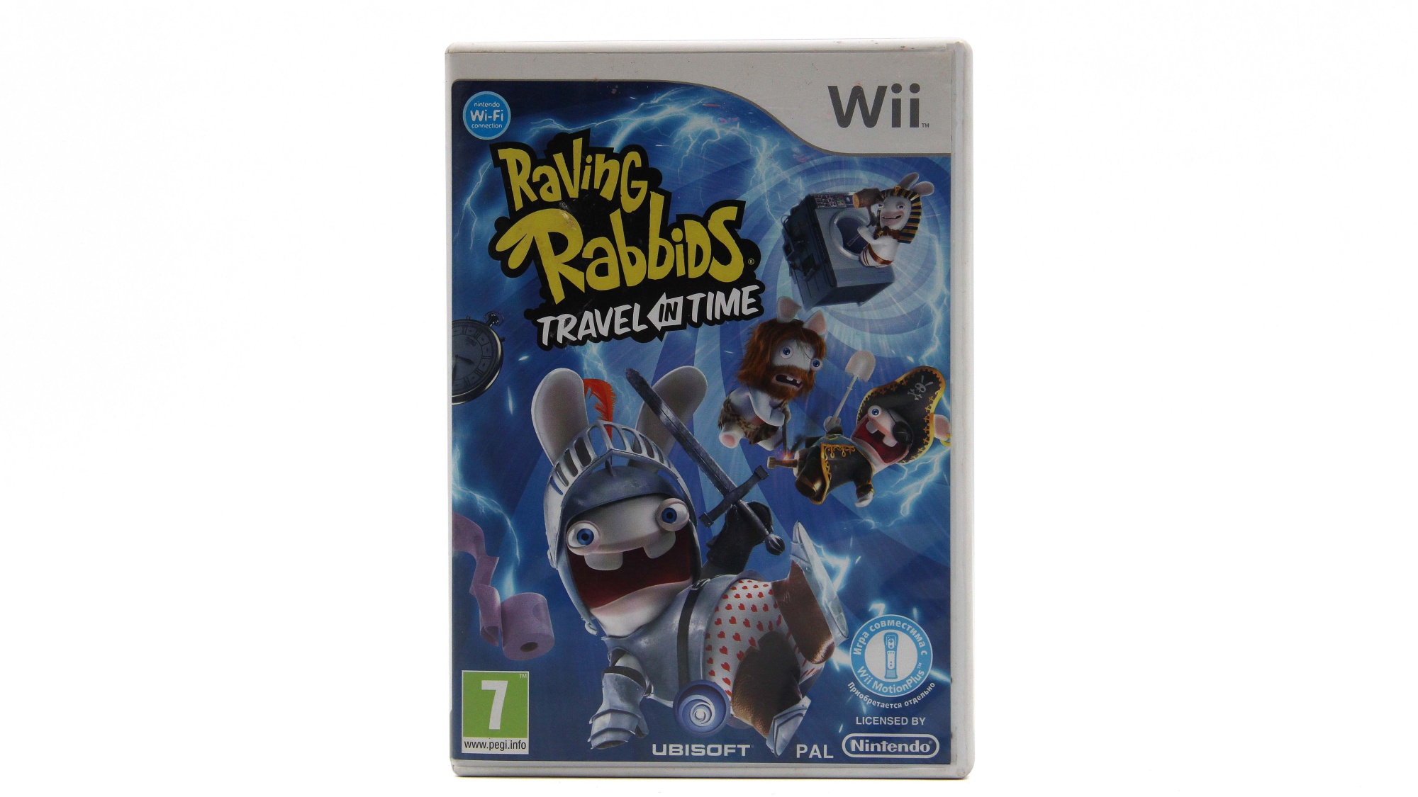 Купить игру Raving Rabbids Travel In Time (Nintendo Wii), низкая цена,  скидки - Game Port