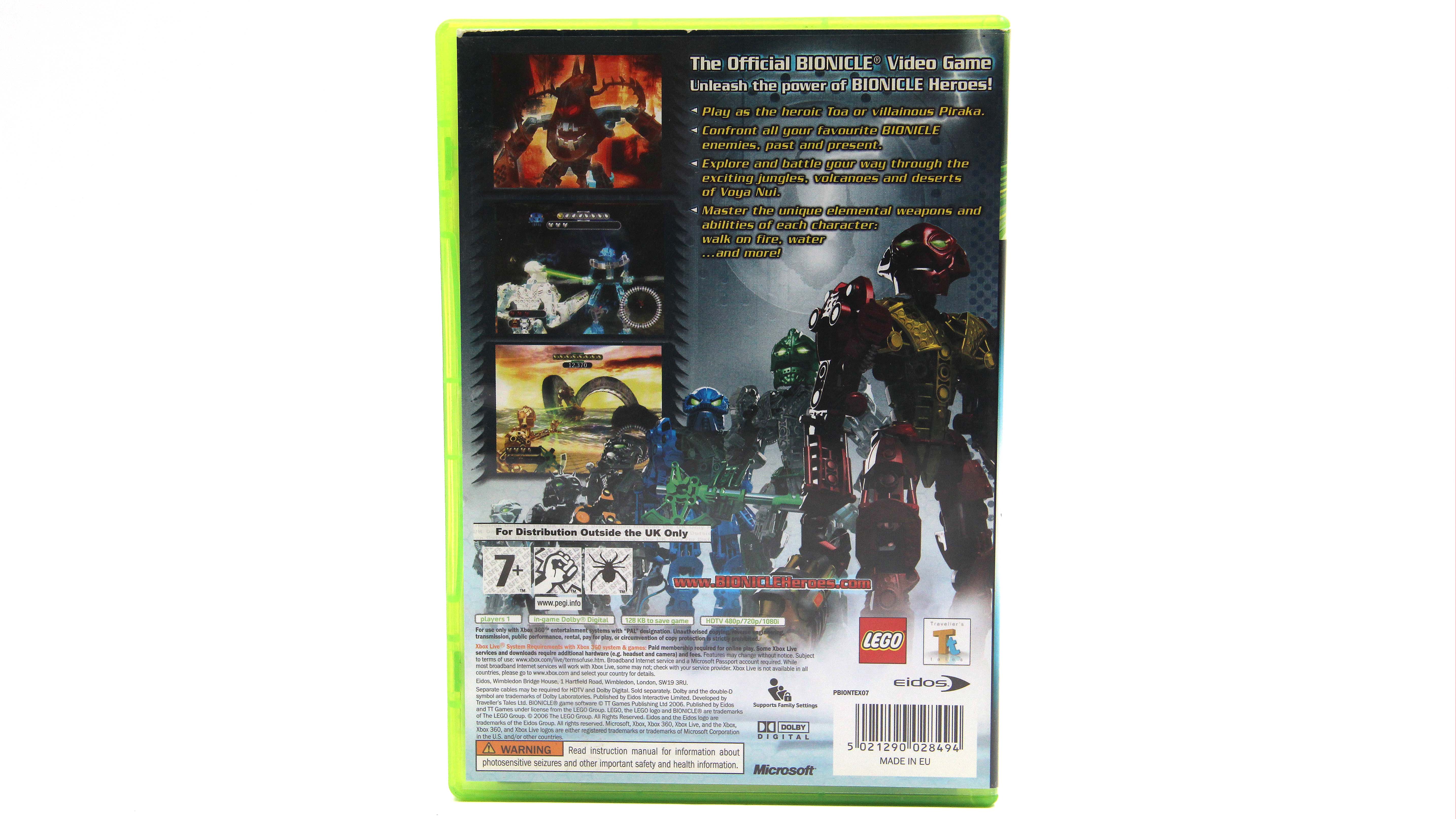 Купить игру Bionicle Heroes (Xbox 360), низкая цена, скидки - Game Port