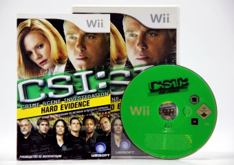 CSI Crime Scene Investigation Hard Evidence для Nintendo Wii
