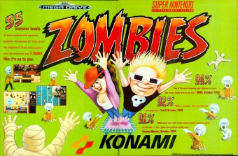 Zombies для Super Nintendo (SNES)