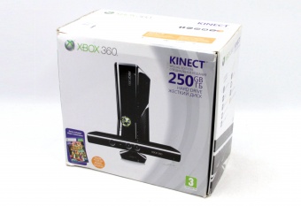 Игровая приставка Xbox 360 S 250 Gb В коробке Б/У