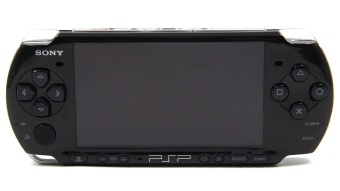 Игровая приставка Sony PSP 3008 Slim 8 Gb Black В коробке + 2 игры Б/У