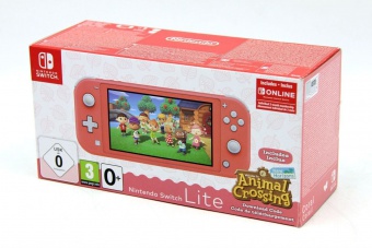 Игровая приставка Nintendo Switch Lite Animal Crossing В коробке Б/У