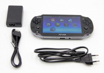 Игровая приставка Sony PlayStation Vita FAT 16 Gb [ PCH 1008 ] Black HEN Б/У