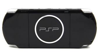 Игровая приставка Sony PSP 3008 Slim 8 Gb Black В коробке + 2 игры Б/У