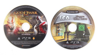 God Of War Collection Vol.2 + Ico & Shadow Of The Colossus Review Disks (PS3)